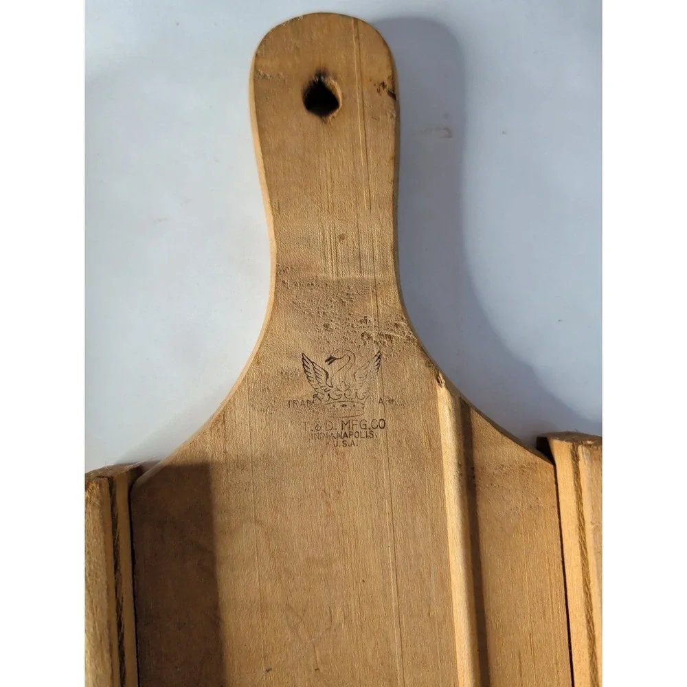 Vintage Wooden Cabbage Shredder Mandoline